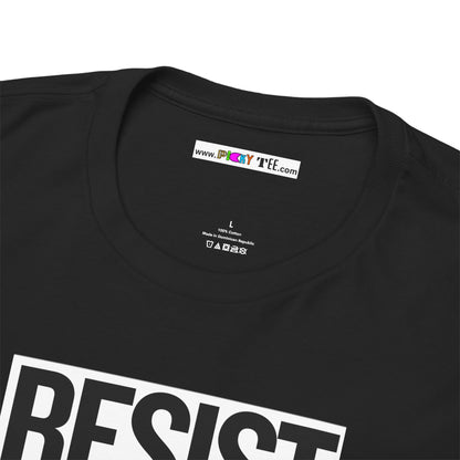 RESIST STANCE UNITED Unisex Heavy Cotton Tee