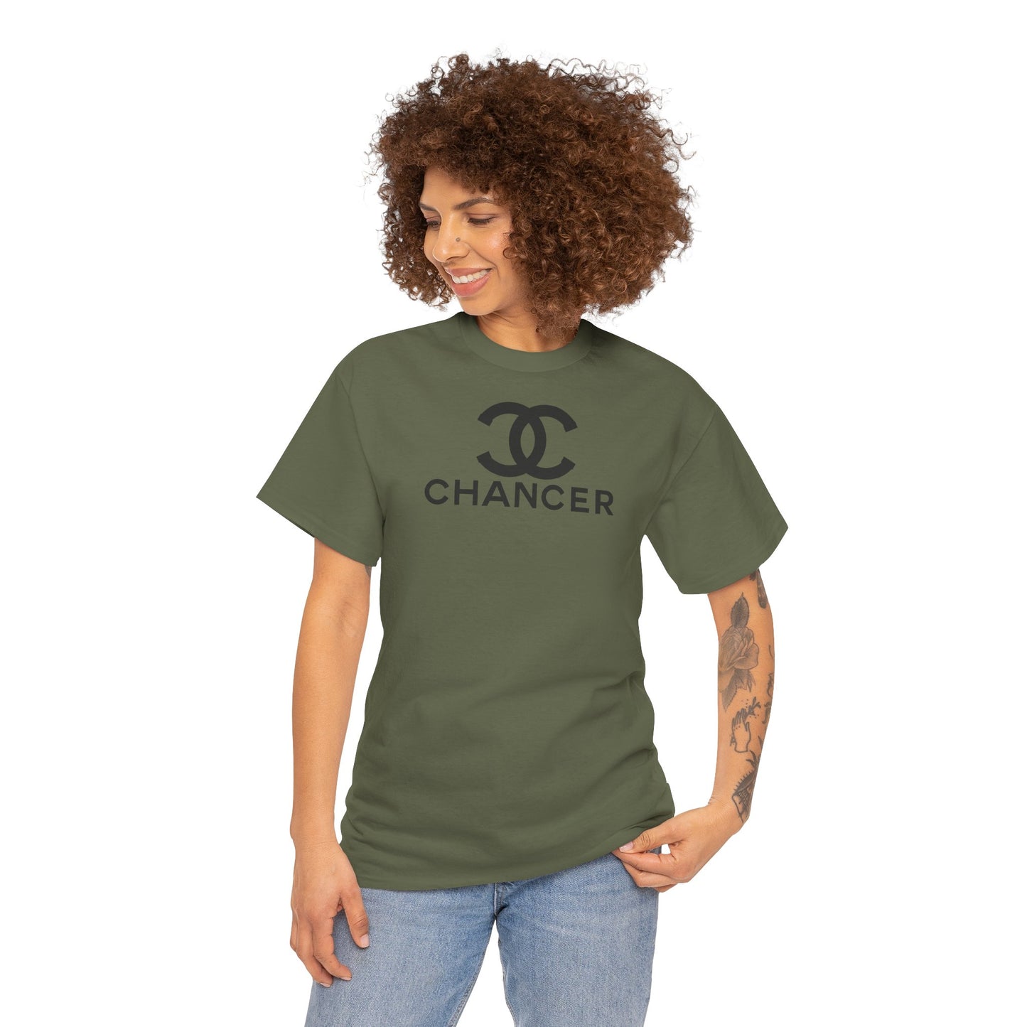 CHANCER Unisex Heavy Cotton Tee