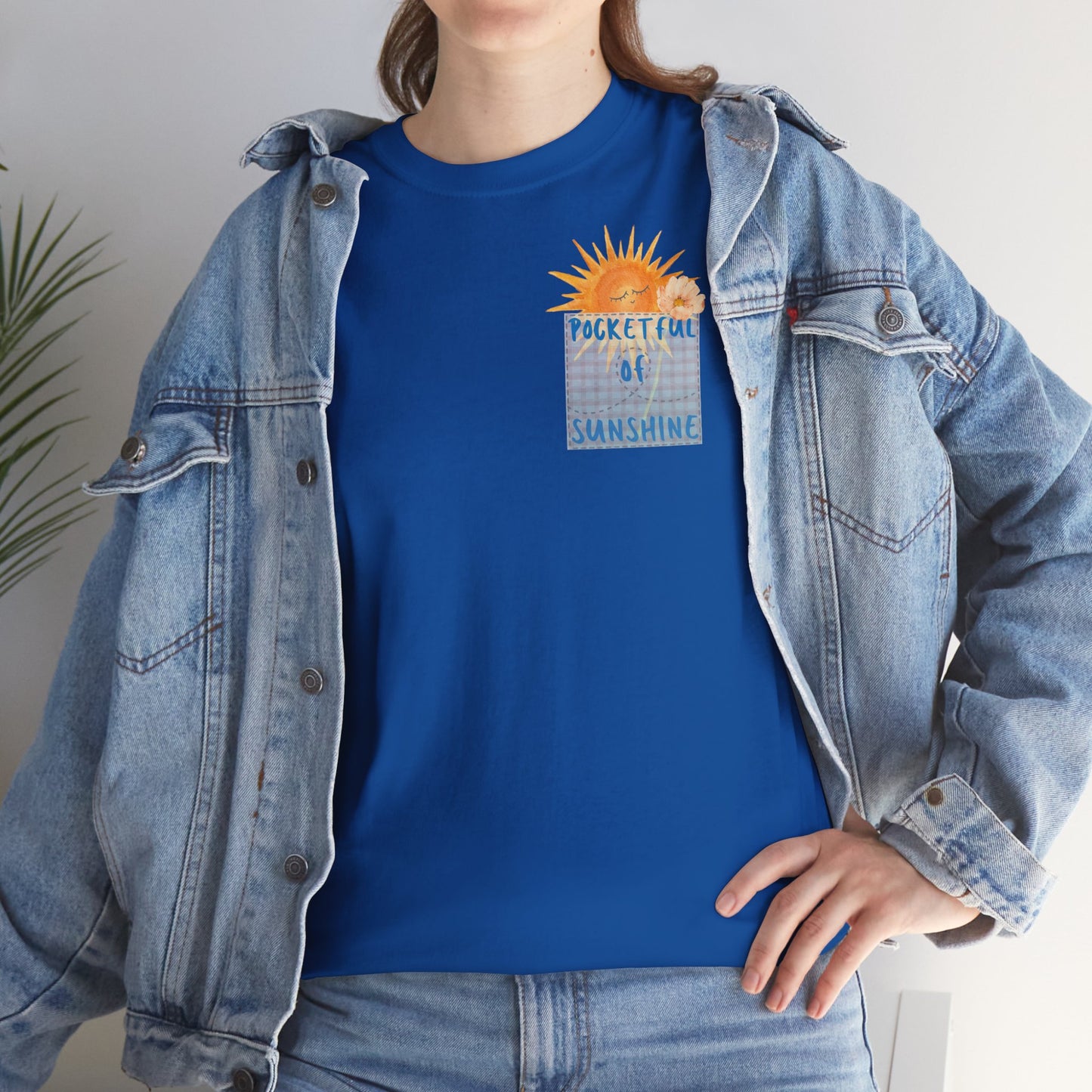 POCKETFUL OF SUNSHINE Unisex Heavy Cotton Tee