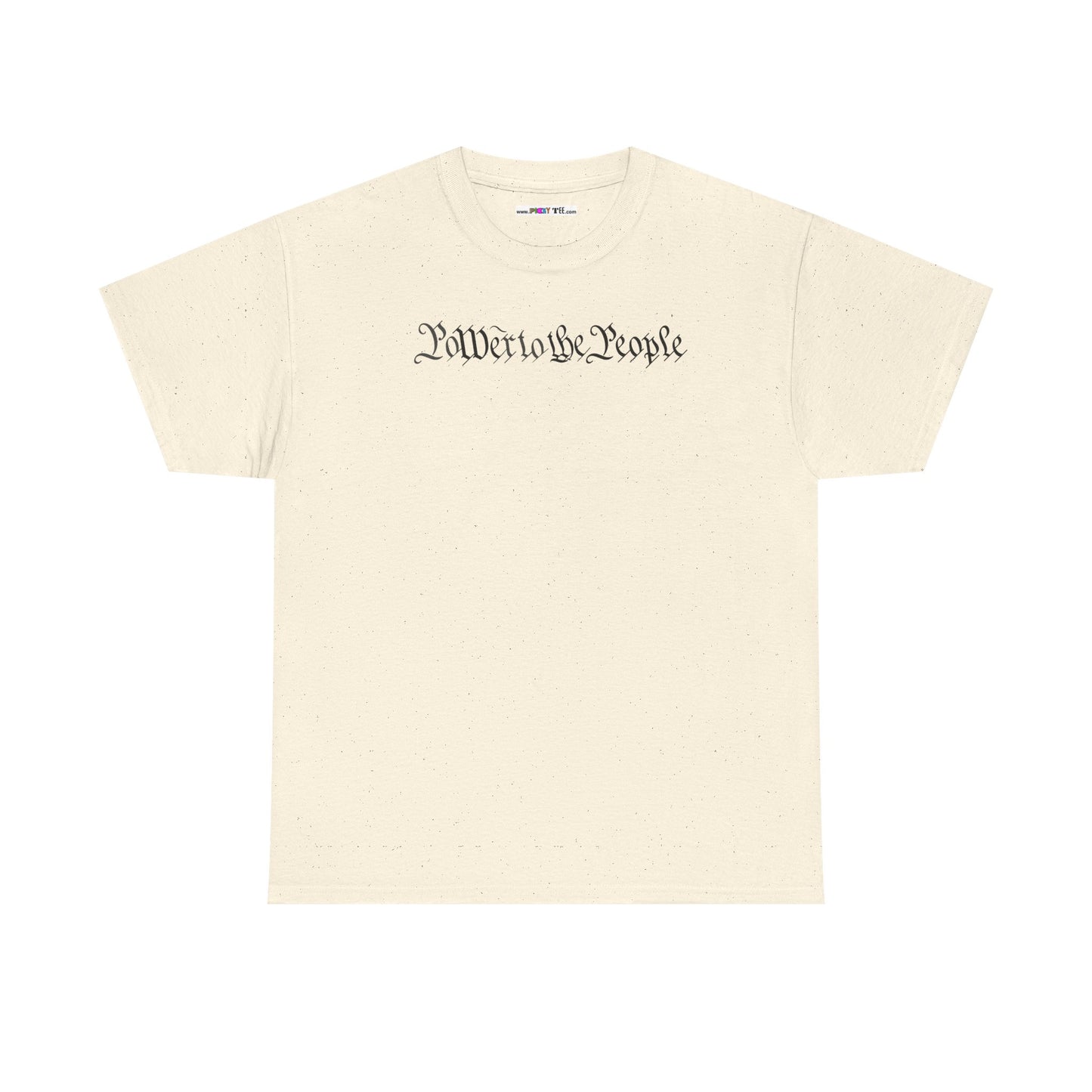 poWEr to THE PEOPLE Unisex Heavy Cotton Tee
