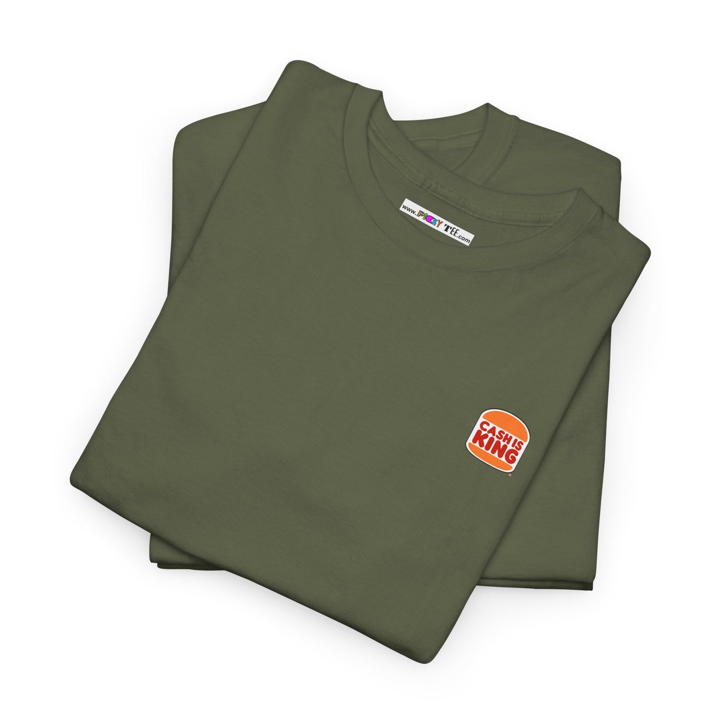 CASH IS KING Unisex Heavy Cotton Tee