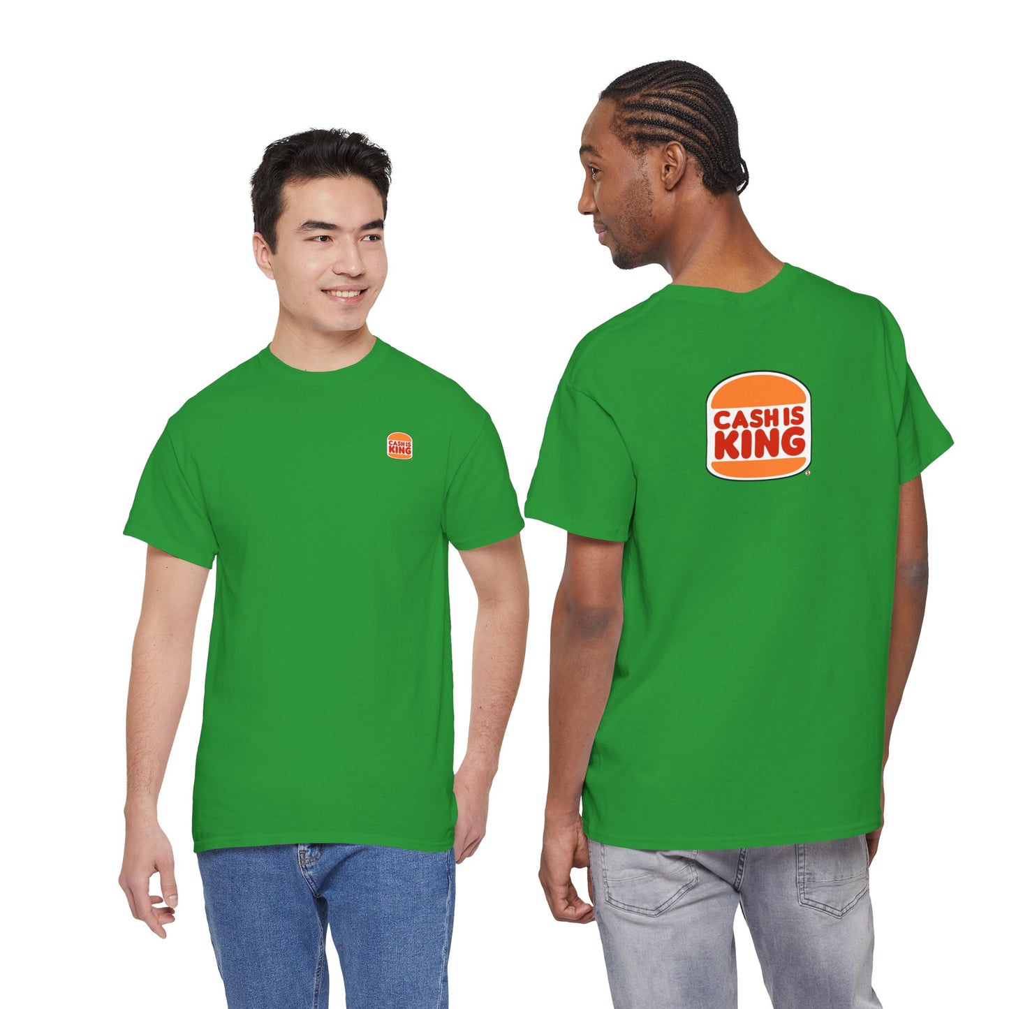 CASH IS KING Unisex Heavy Cotton Tee