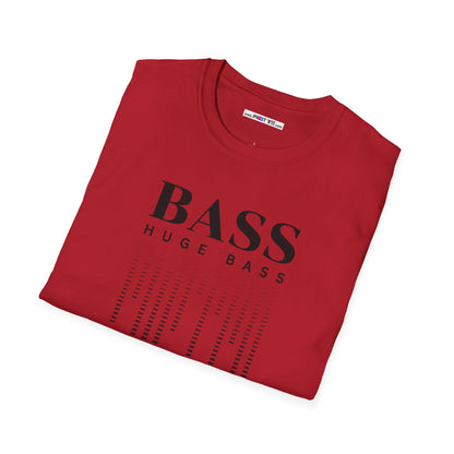 BASS HUGE BASS Unisex Softstyle 100% Cotton T-Shirt