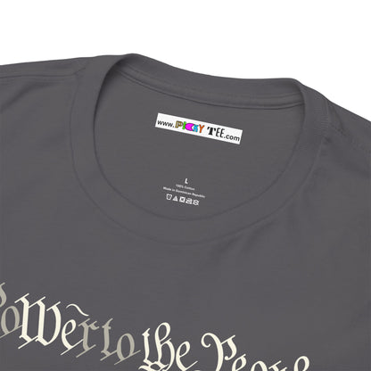 poWEr to THE PEOPLE Unisex Heavy Cotton Tee