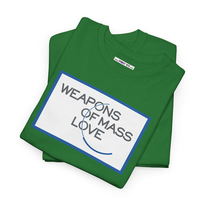 WEAPONS OF MASS LOVE Unisex Heavy Cotton Tee