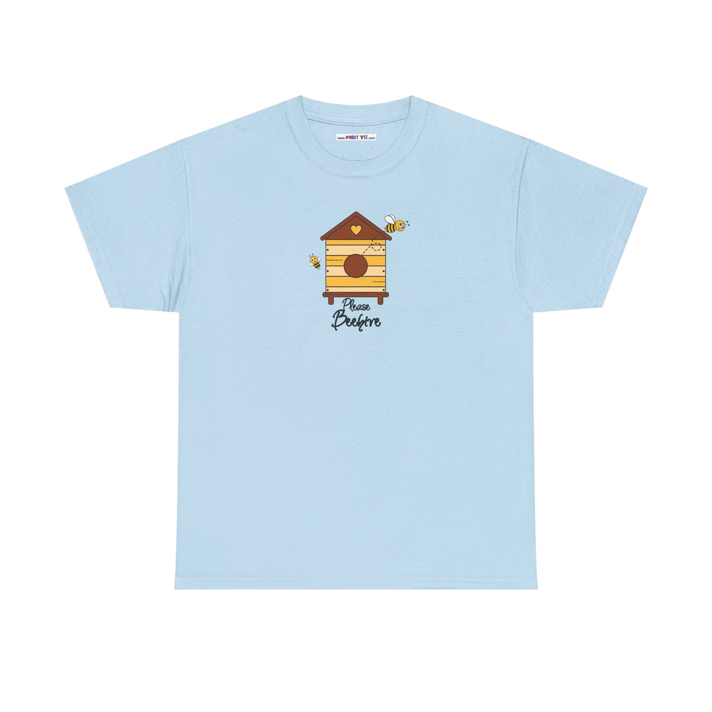 Please Beehive Unisex Heavy Cotton Tee