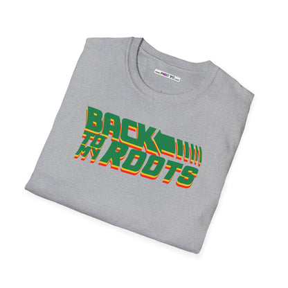 BACK TO MY ROOTS Unisex Softstyle 100% Cotton T-Shirt