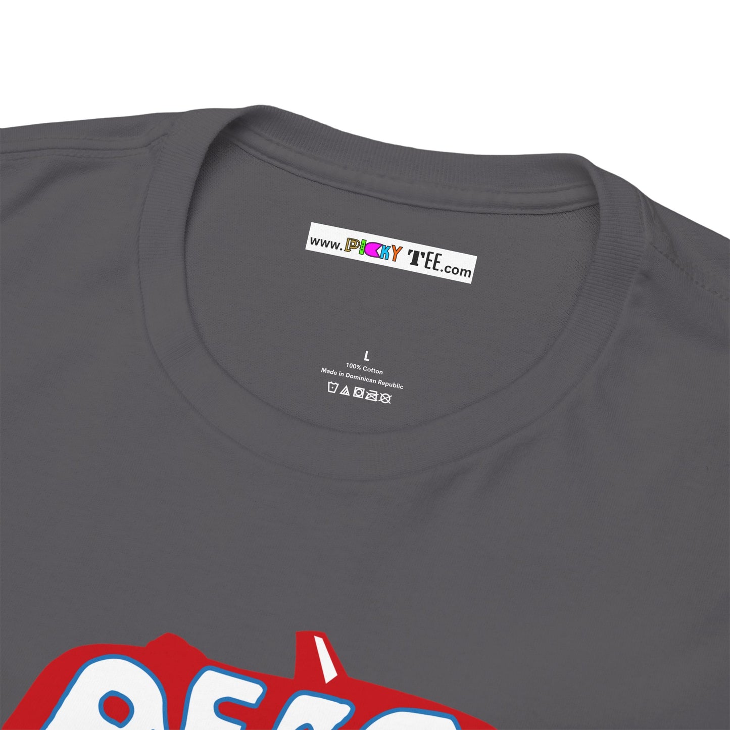 PEACE IS THE WORD Unisex Heavy Cotton Tee