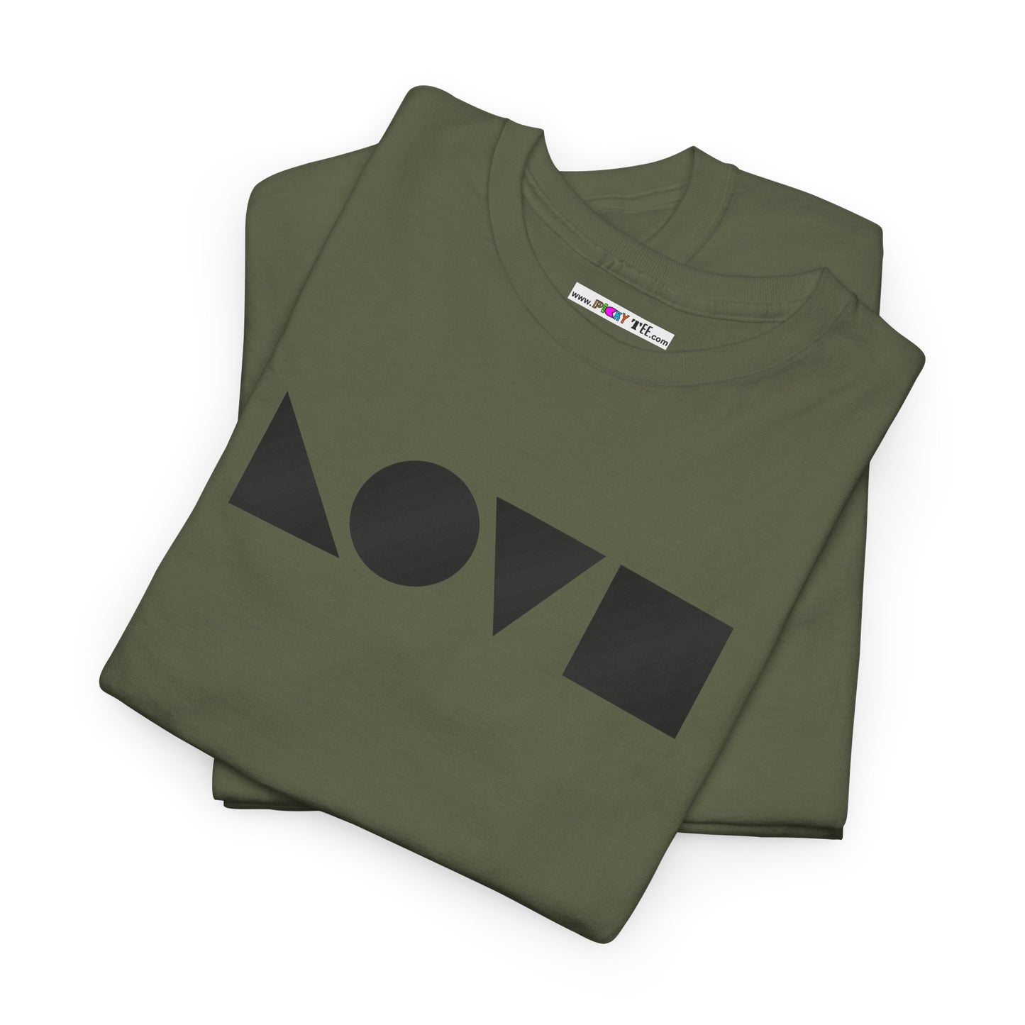 LOVESHAPES Unisex Heavy Cotton Tee