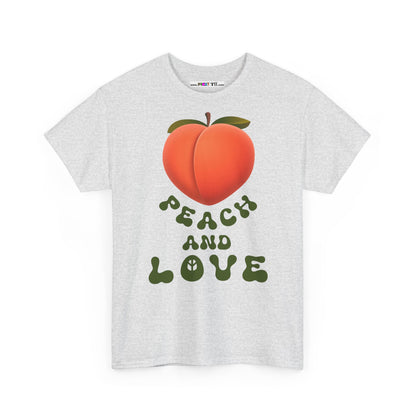 PEACH AND LOVE Unisex Heavy Cotton Tee