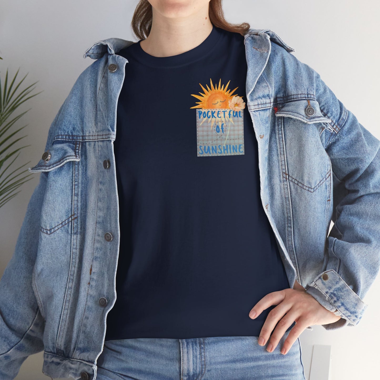 POCKETFUL OF SUNSHINE Unisex Heavy Cotton Tee