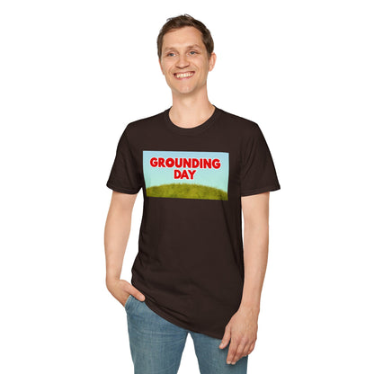 GROUNDING DAY Unisex Softstyle 100% Cotton T-Shirt