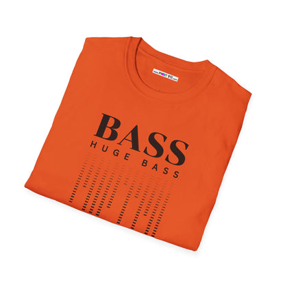 BASS HUGE BASS Unisex Softstyle 100% Cotton T-Shirt