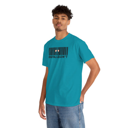 DIGITAL I.D.ON'T Unisex Heavy Cotton Tee
