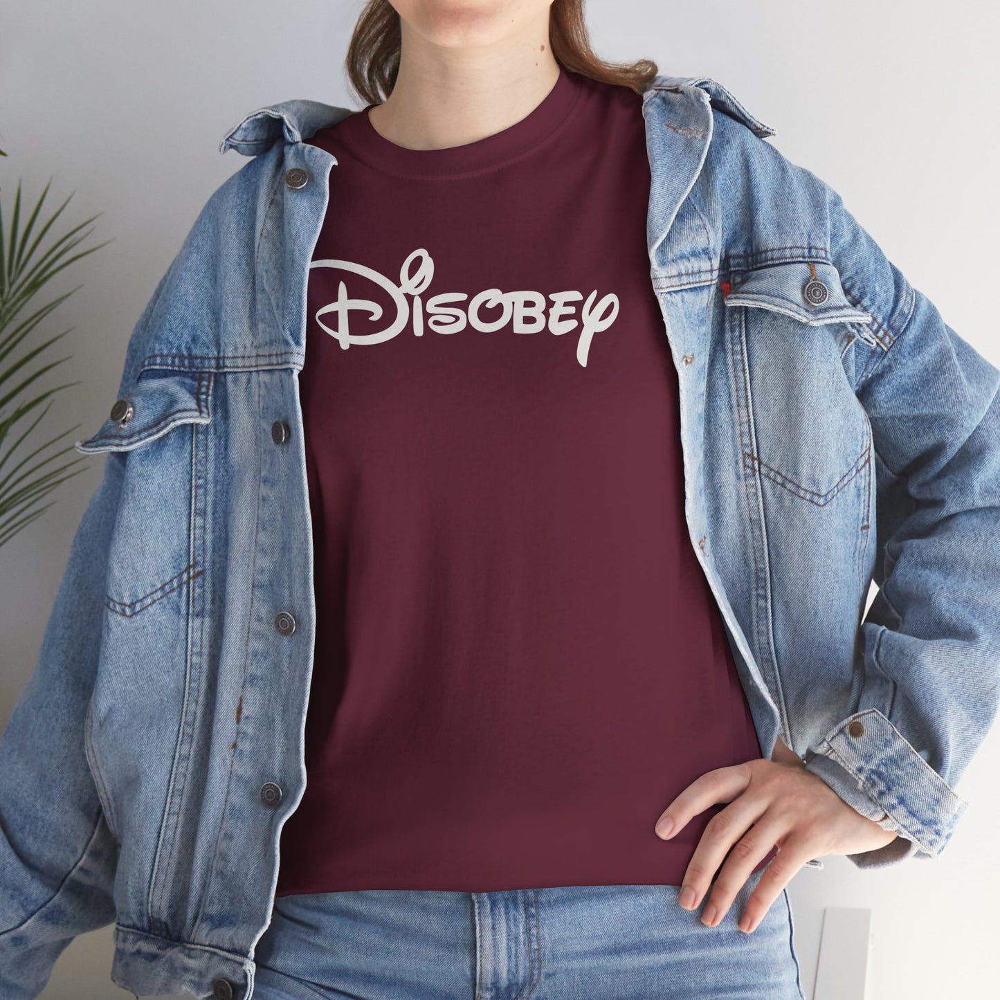Disobey Unisex Heavy Cotton Tee