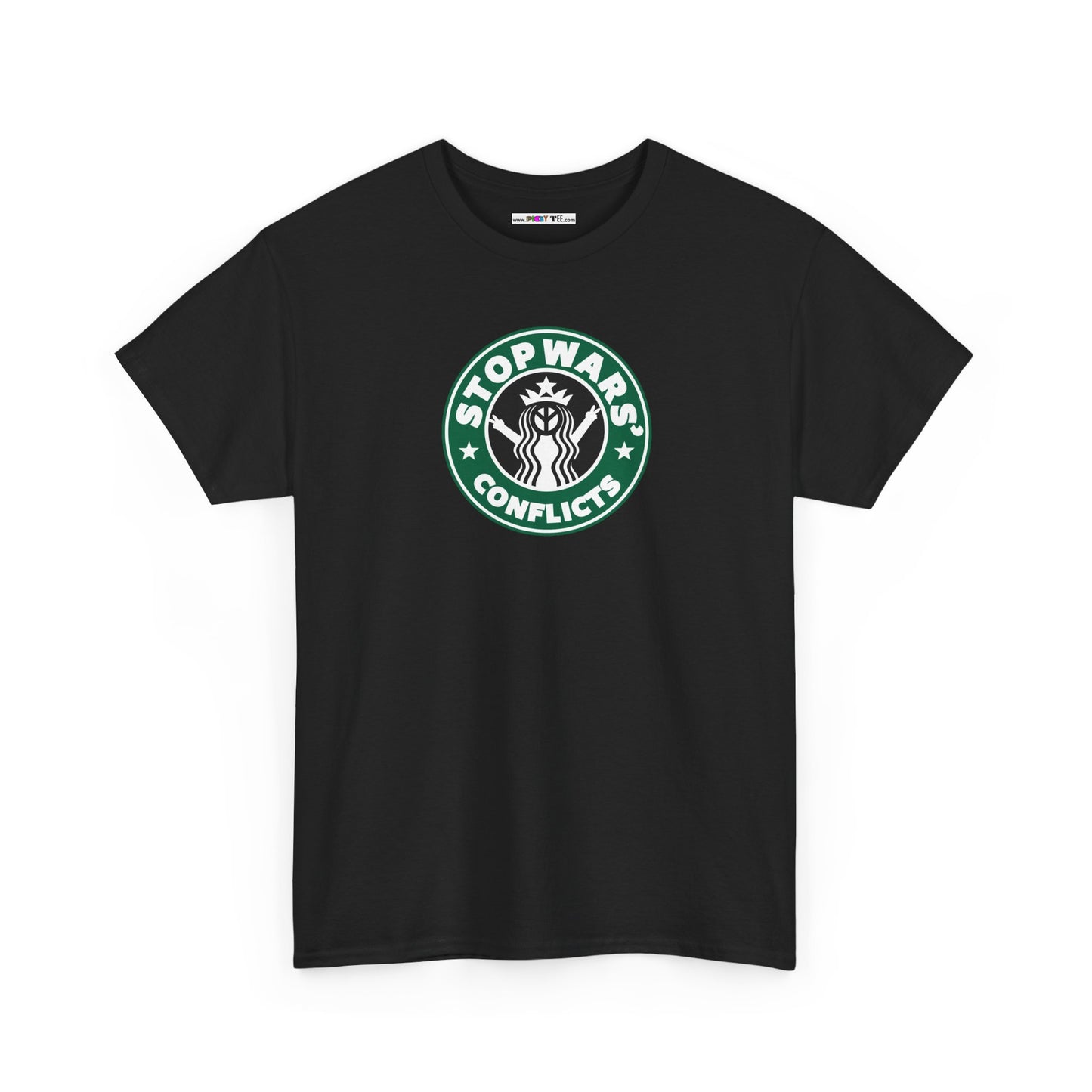 STOP WARS' CONFLICTS Unisex Heavy Cotton Tee