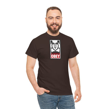 OBEY OR NOT OBEY? Unisex Heavy Cotton Tee