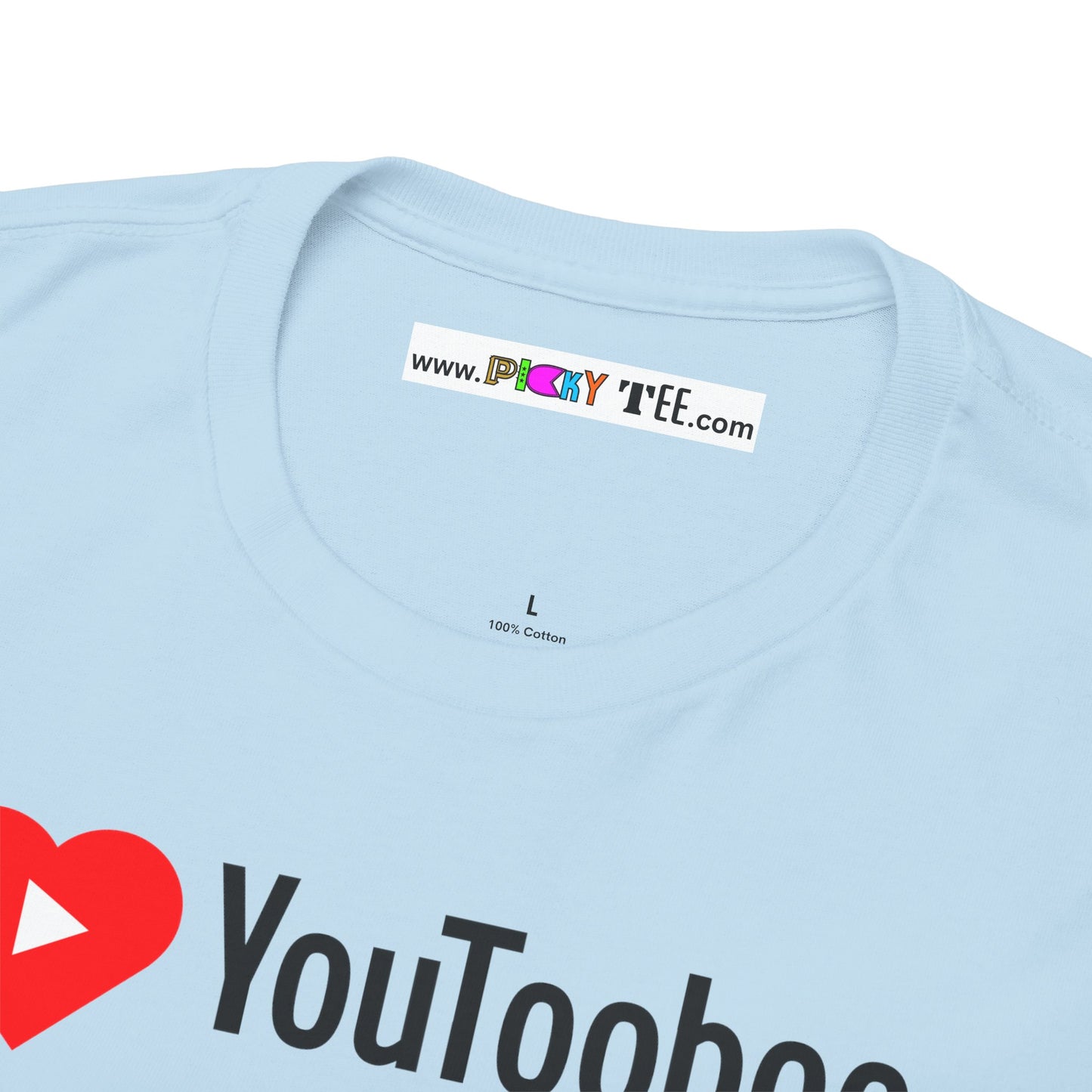 HEART Youtooboo Unisex Heavy Cotton Tee