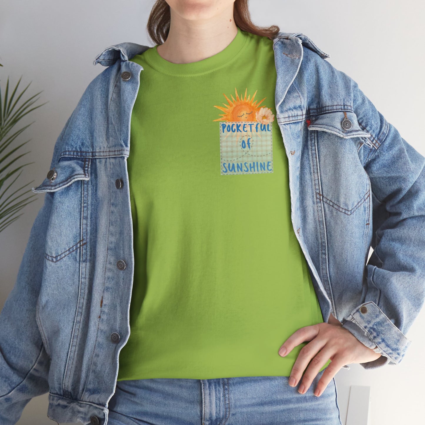 POCKETFUL OF SUNSHINE Unisex Heavy Cotton Tee