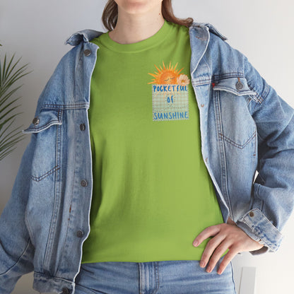 POCKETFUL OF SUNSHINE Unisex Heavy Cotton Tee