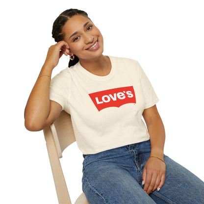 LOVE'S Unisex Softstyle 100% Cotton T-Shirt