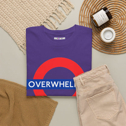 OVERWHELMED Unisex Heavy Cotton Tee