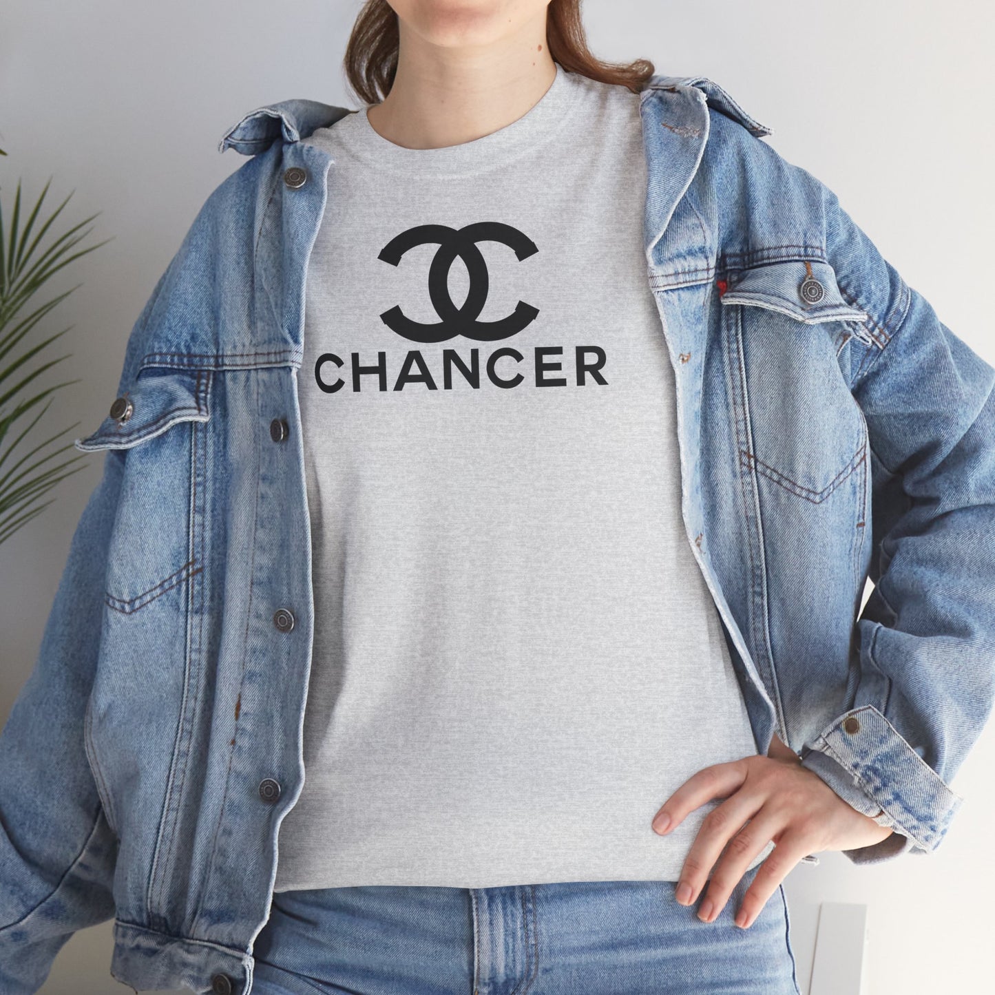 CHANCER Unisex Heavy Cotton Tee