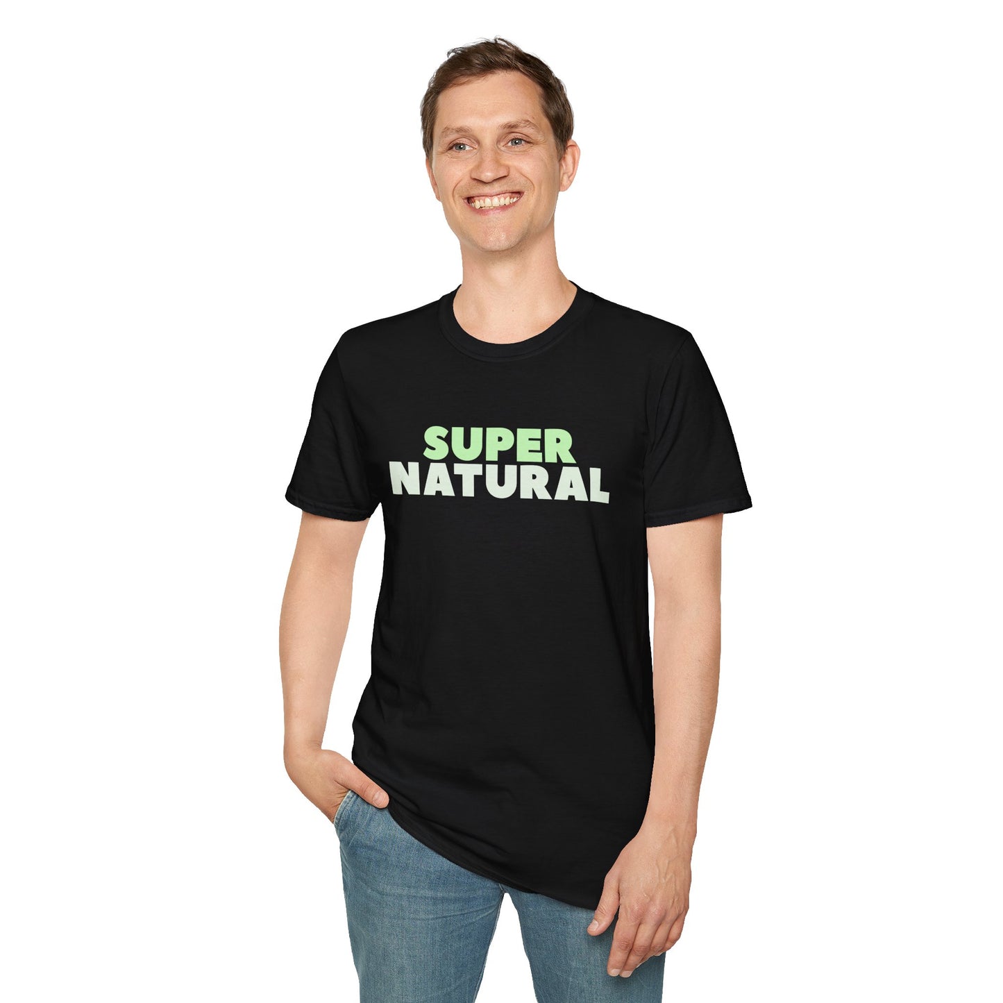 SUPER NATURAL Unisex Softstyle 100% Cotton T-Shirt