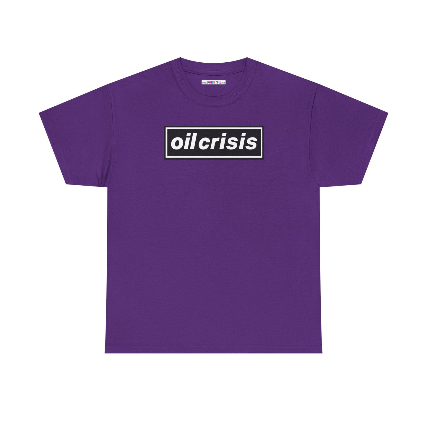oil crisis/Foil THE crisis Unisex Heavy Cotton Tee