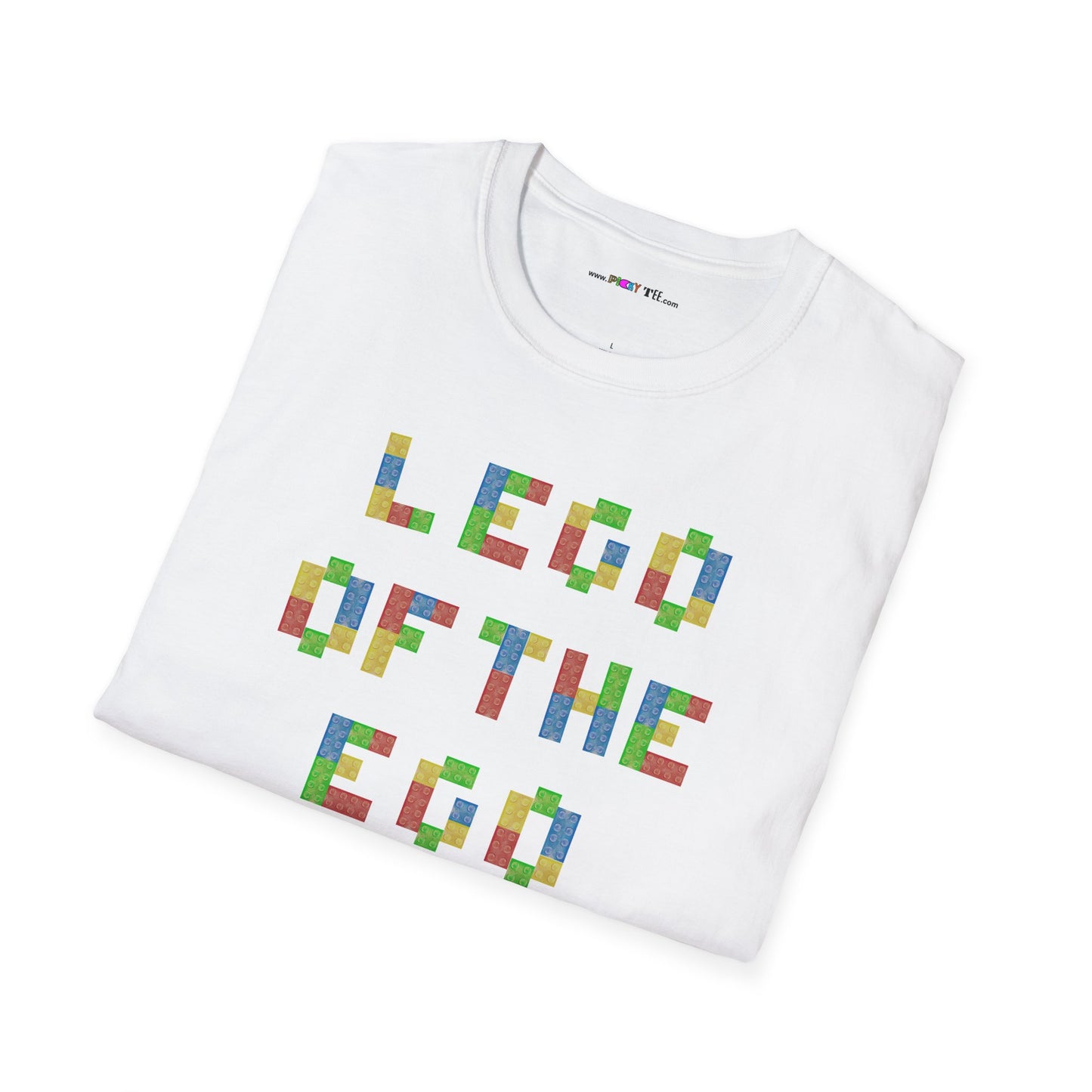 L3G0 OF THE EGO Unisex Softstyle 100% Cotton T-Shirt