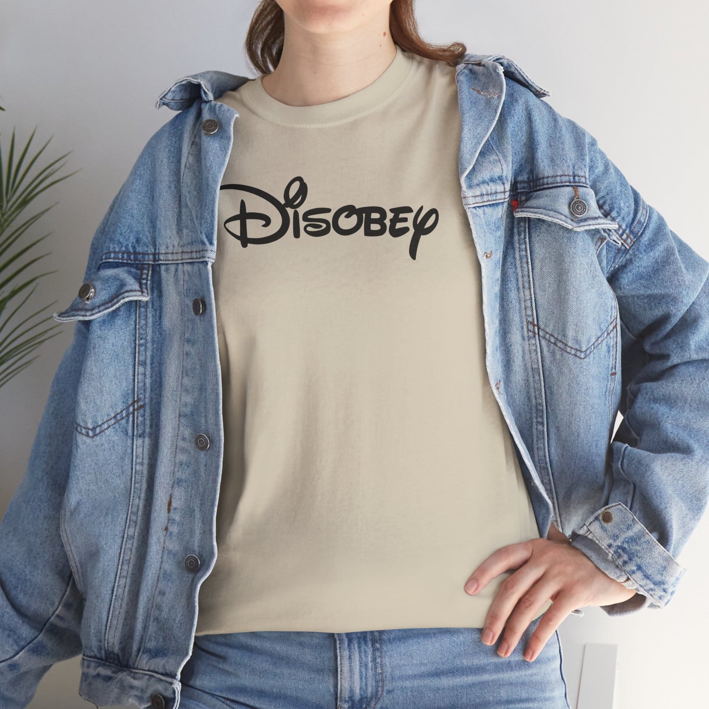 Disobey Unisex Heavy Cotton Tee