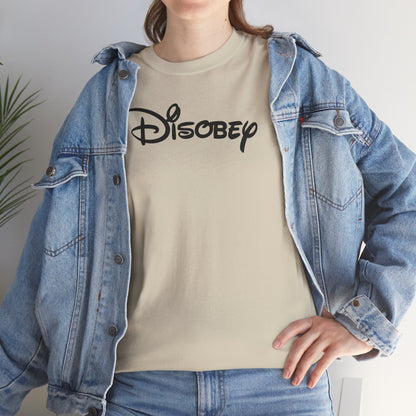 Disobey Unisex Heavy Cotton Tee