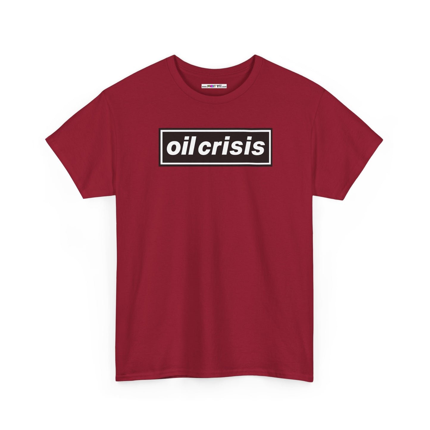 oil crisis/Foil THE crisis Unisex Heavy Cotton Tee