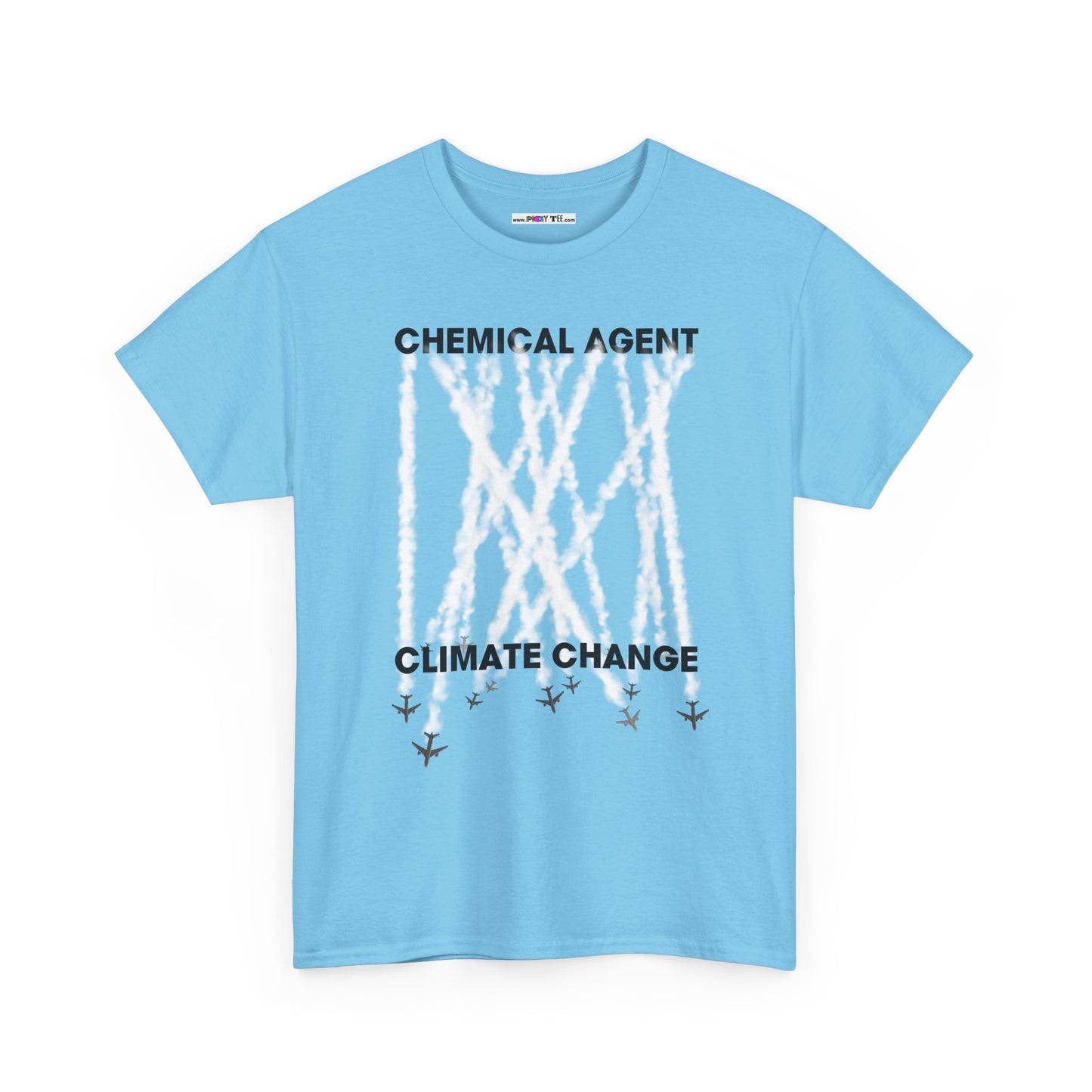 CHEMICAL AGENT/CLIMATE CHANGE Unisex Heavy Cotton Tee
