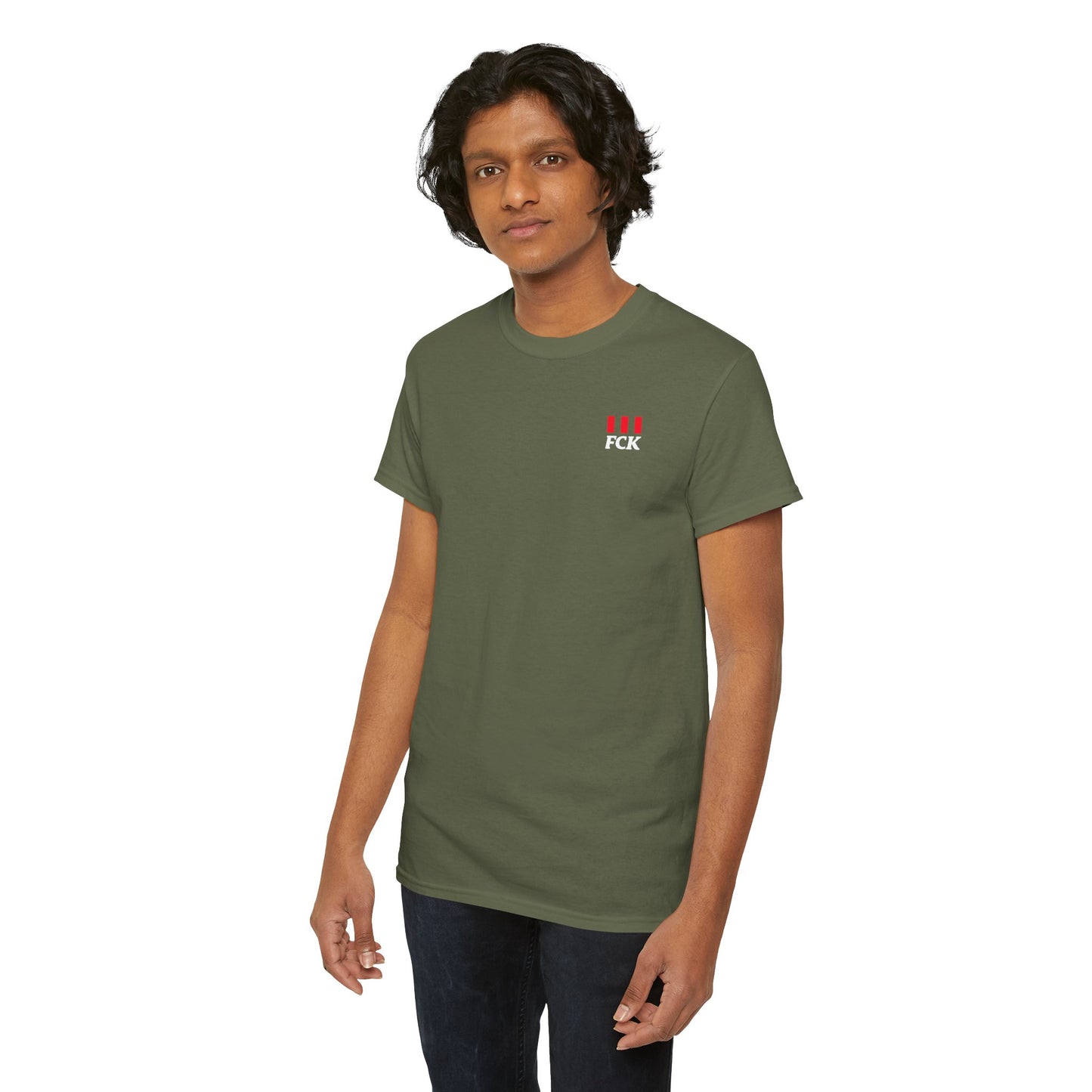 FCK FCK FCK Unisex Heavy Cotton Tee