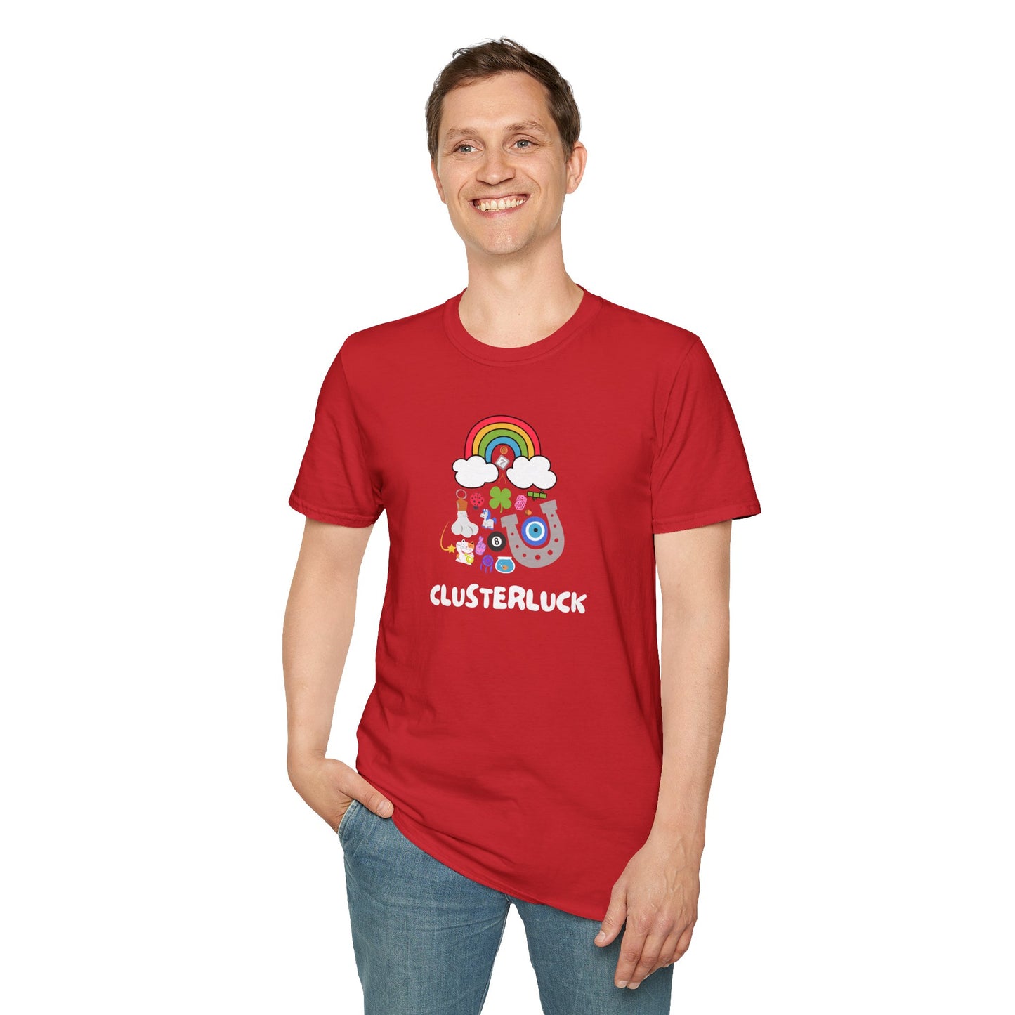 CLUSTERLUCK Unisex Softstyle 100% Cotton T-Shirt