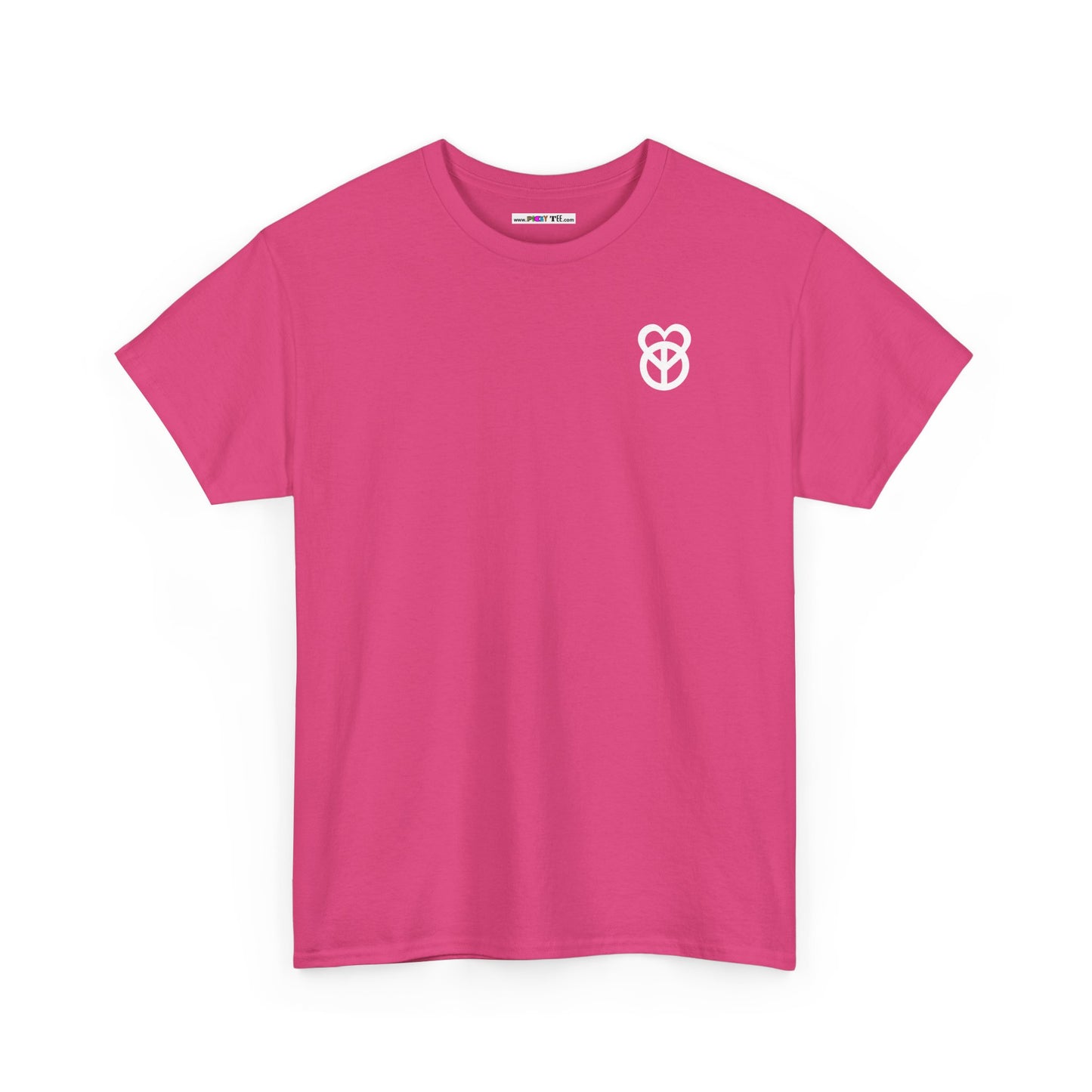 KEEP PEACE AND LOVE ON Unisex Heavy Cotton Tee