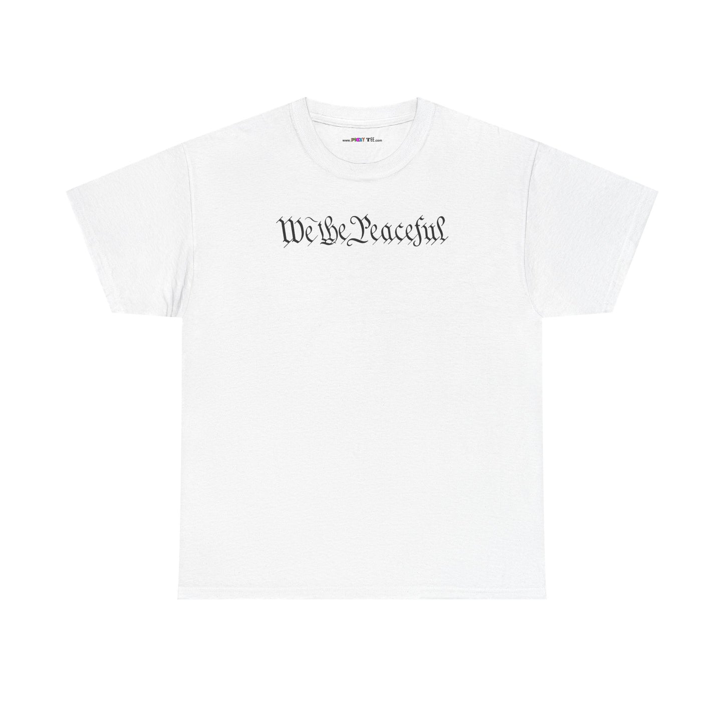 WE THE PEACEFUL Unisex Heavy Cotton Tee