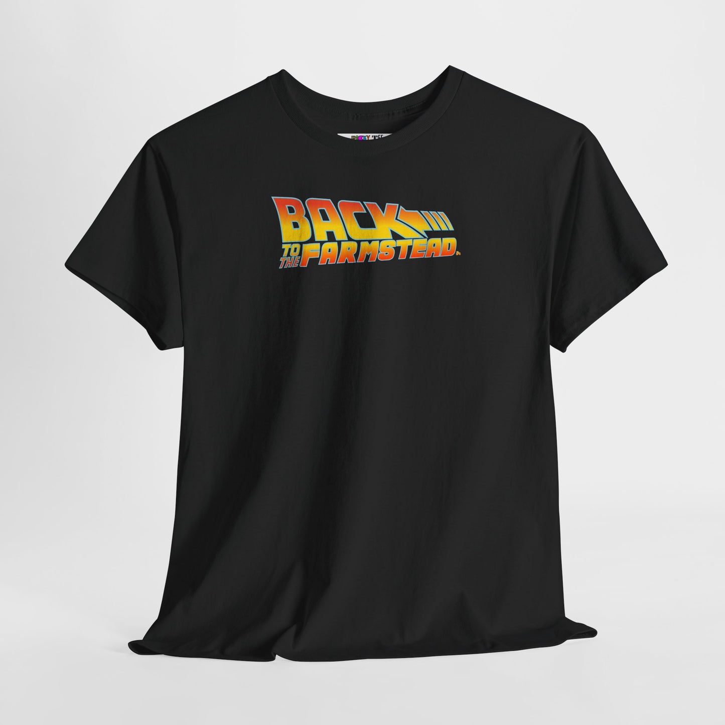 BACK TO THE FARMSTEAD Unisex Heavy Cotton Tee