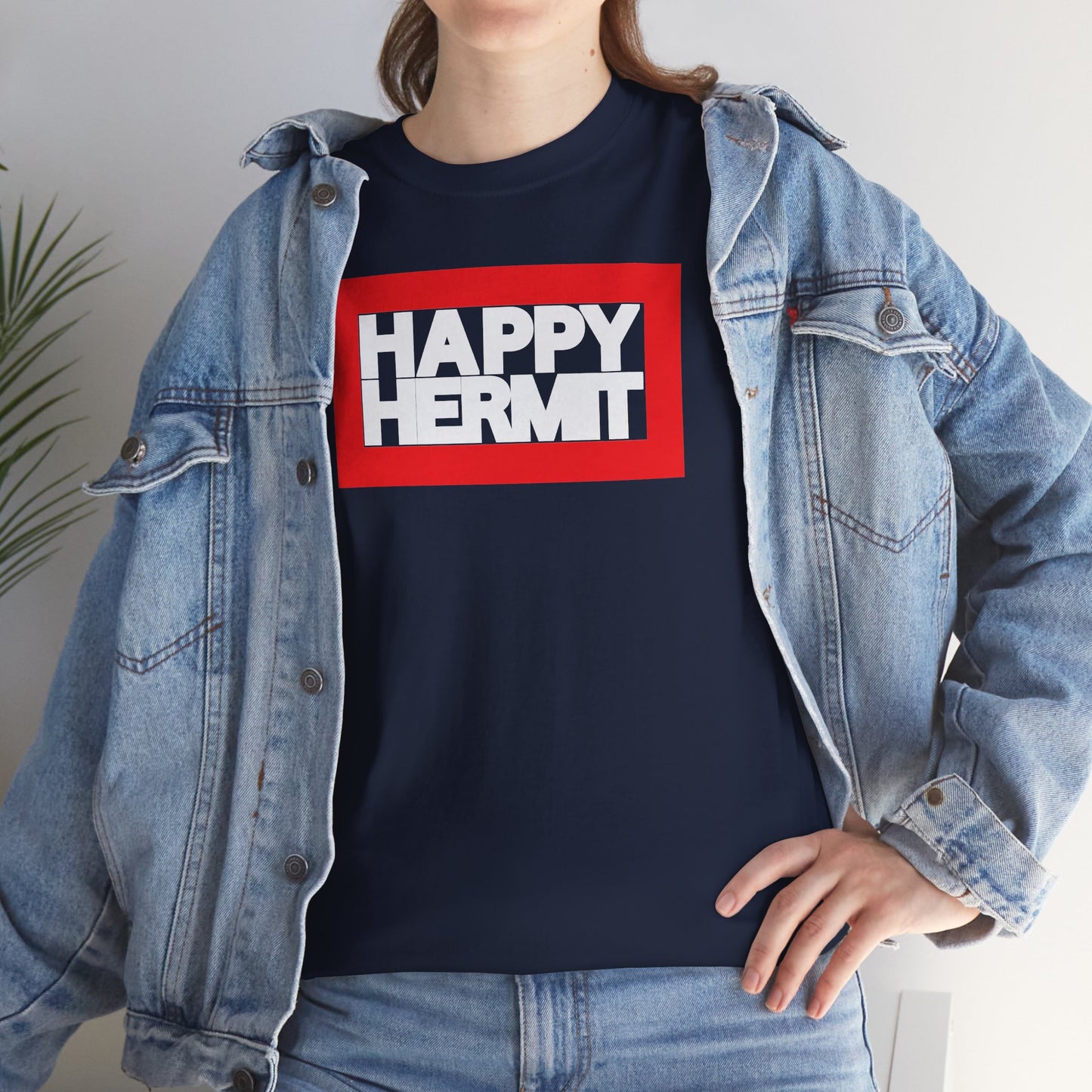 HAPPY HERMIT Unisex Heavy Cotton Tee