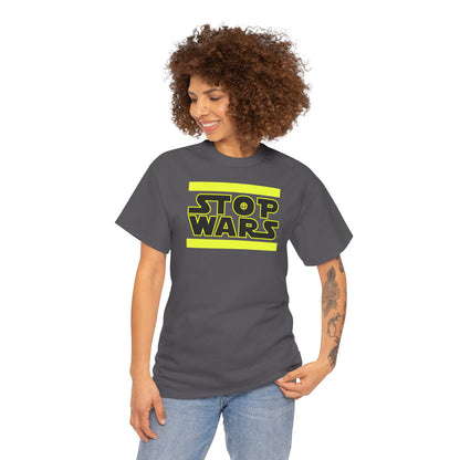 STOP WARS Unisex Heavy Cotton Tee