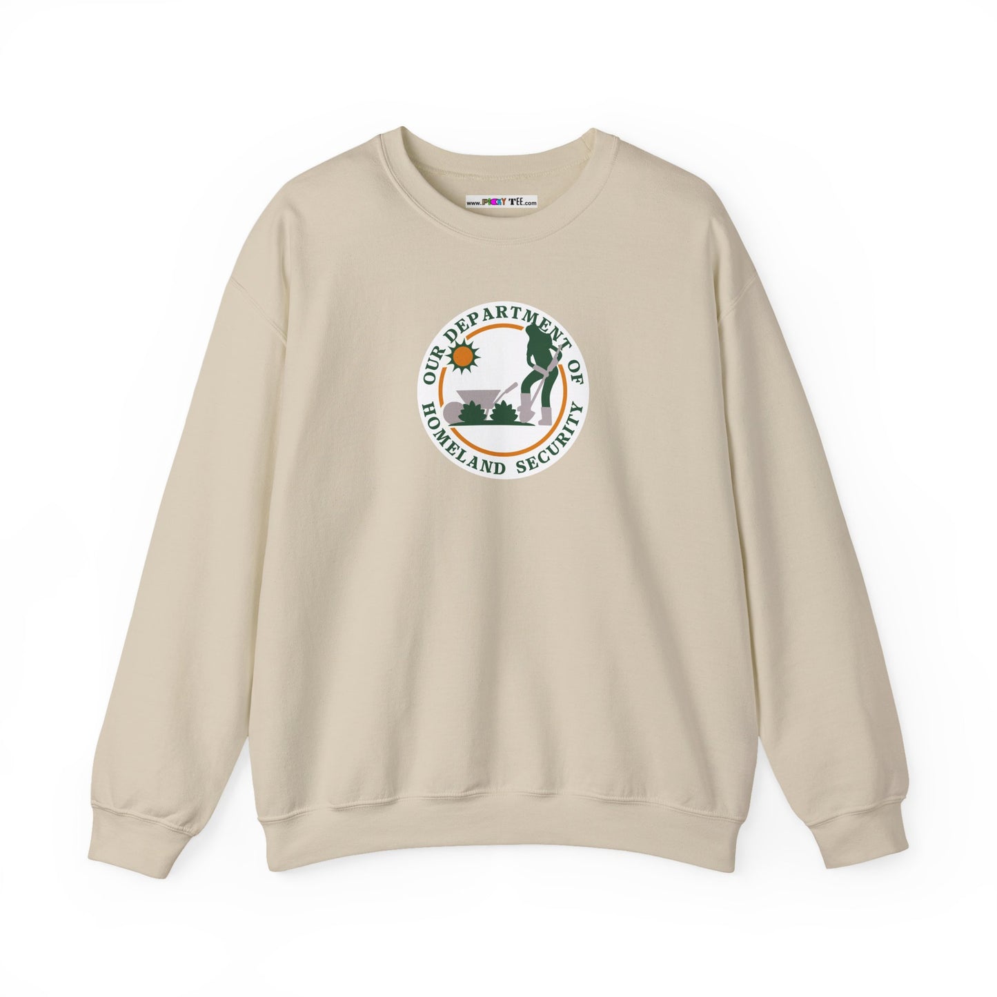 HOMELAND SECURITY (OUR DEPARTMENT OF)  Unisex Heavy Cotton Sweatshirt