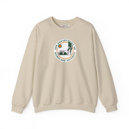 HOMELAND SECURITY (OUR DEPARTMENT OF)  Unisex Heavy Cotton Sweatshirt