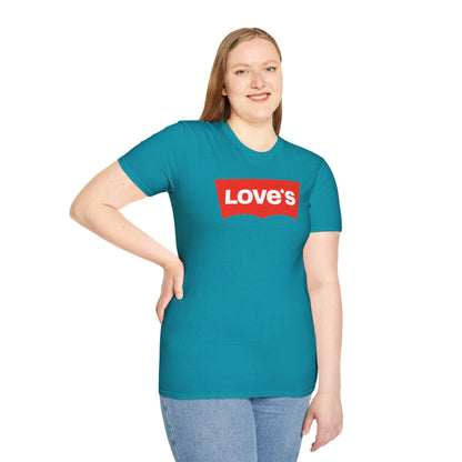 LOVE'S Unisex Softstyle 100% Cotton T-Shirt