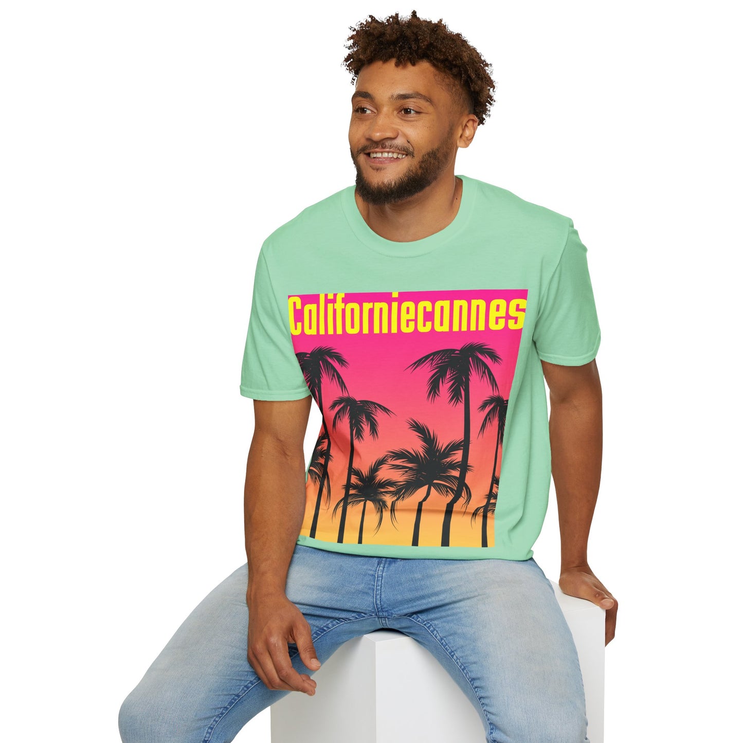 Californiecannes Unisex Softstyle 100% Cotton T-Shirt