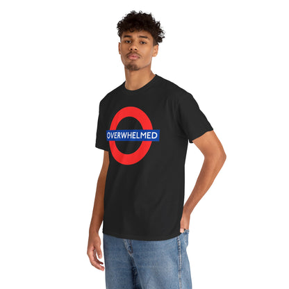OVERWHELMED Unisex Heavy Cotton Tee