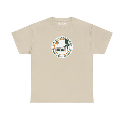 HOMELAND SECURITY (OUR DEPARTMENT OF) Unisex Heavy Cotton Tee