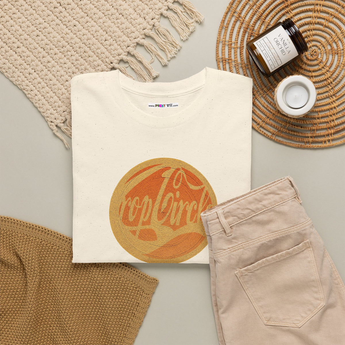 CropCircle Unisex Heavy Cotton Tee