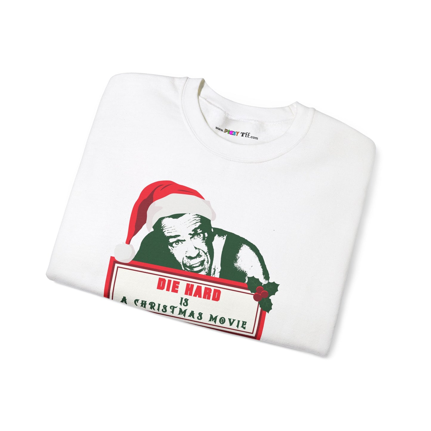 DIE HARD IS A CHRISTMAS MOVIE Unisex Heavy Blend™ Crewneck Sweatshirt