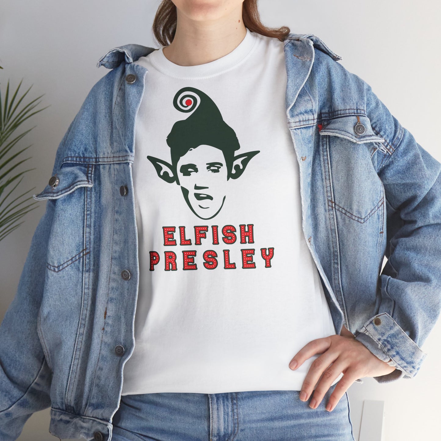 ELFISH PRESLEY Unisex Heavy Cotton Tee